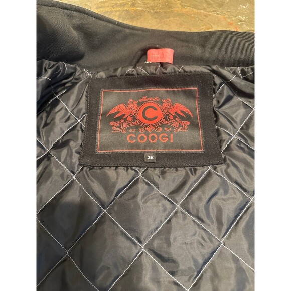 Men's Coogi Wool Coat Size 3xl black - Picture 4 of 5